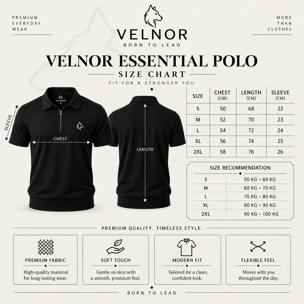 VELNOR Essential Polo