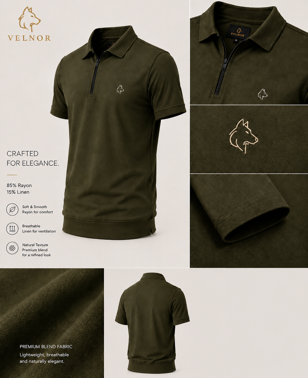 VELNOR Essential Polo