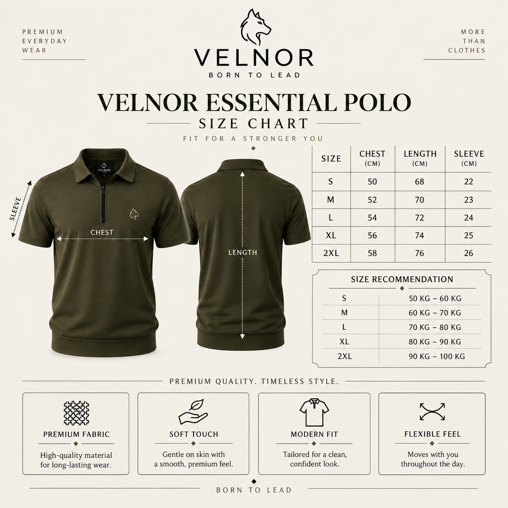VELNOR Essential Polo
