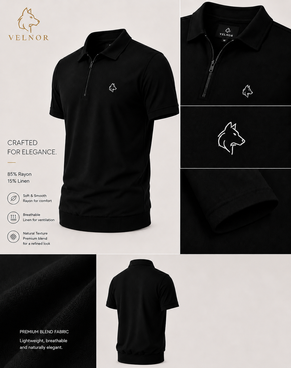 VELNOR Essential Polo