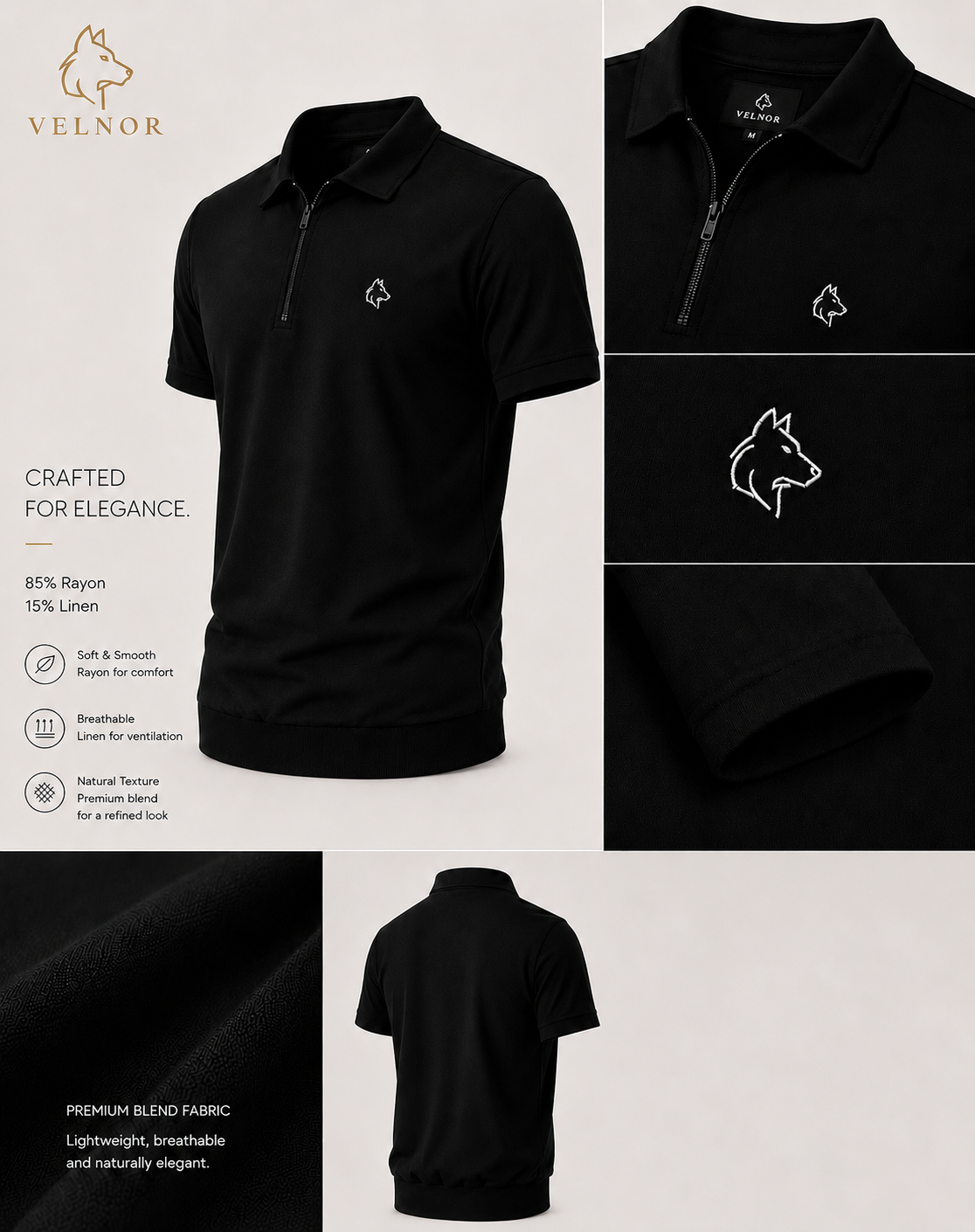 VELNOR Essential Polo